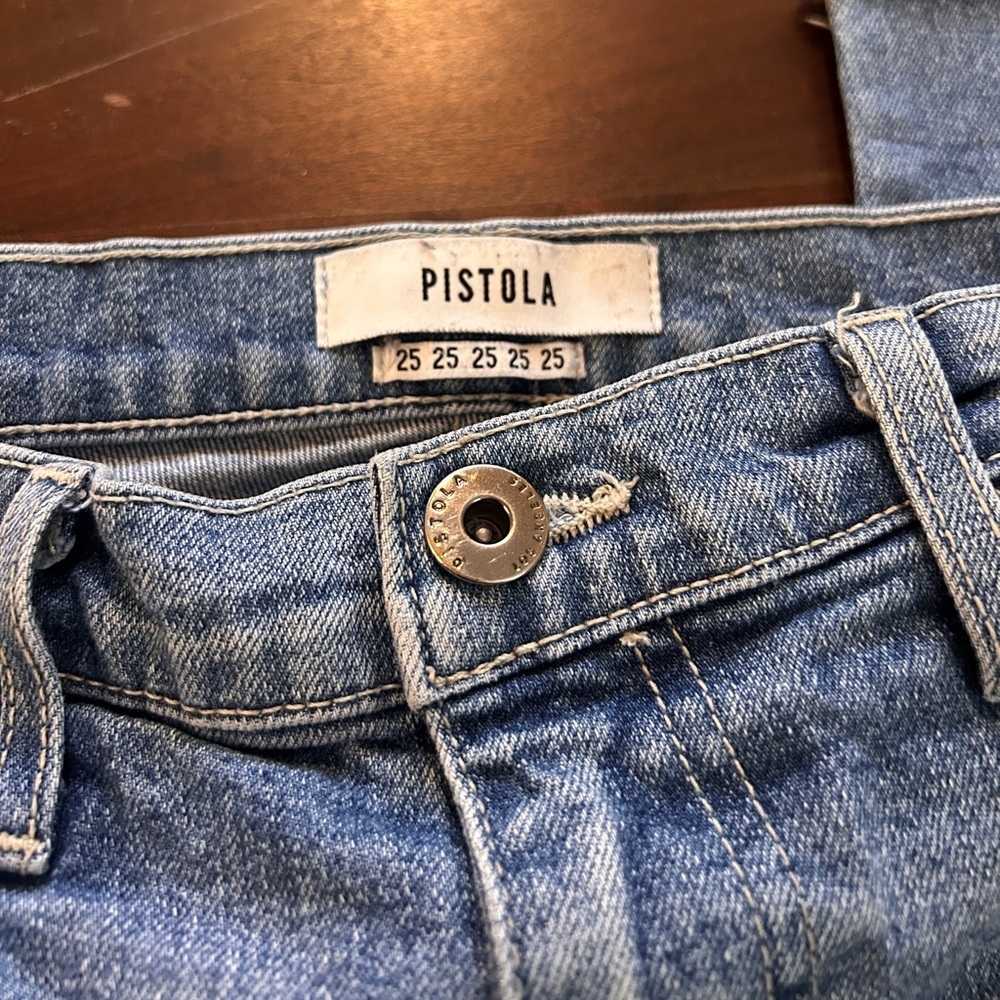 CHARLIE HIGH RISE CLASSIC STRAIGHT JEAN - RHYTHM VINTAGE • size 25 - Picture 7 of 14